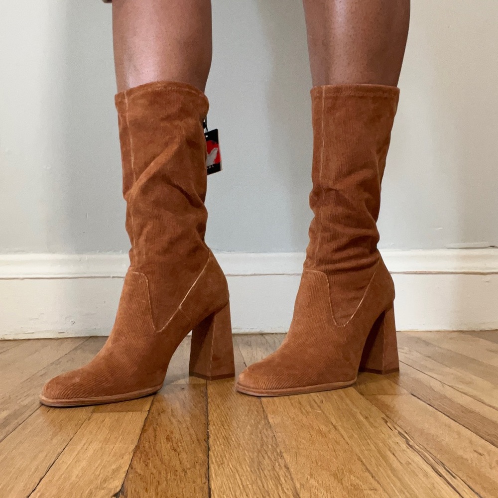 Zara heeled boots
